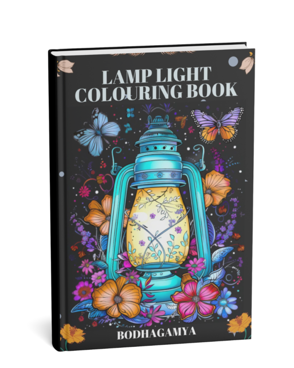 Lamp Light Colouring Book